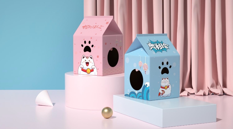 T4Pet-Promozionali-Cat-Paper-Cat-House T4 Pet Promozionali Cat Paper Cat House