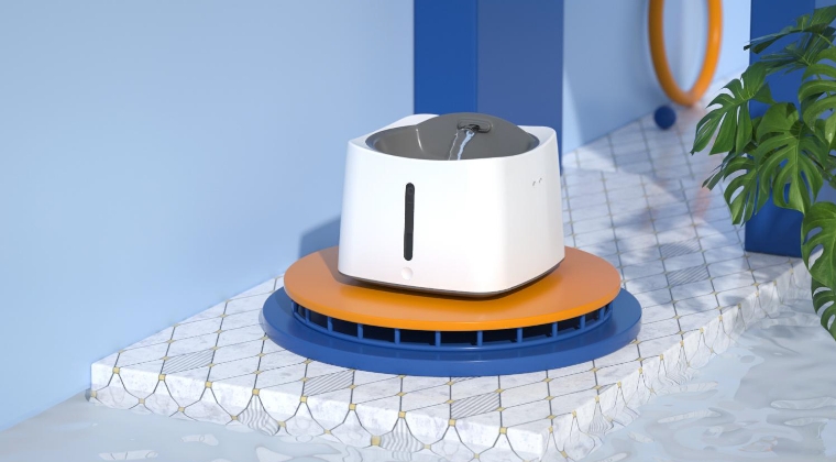 T4Pet-Smart-Pet-Dog-Sensor-Water-Fountain T4 Pet Smart Pet Dog Sensor Water Fountain